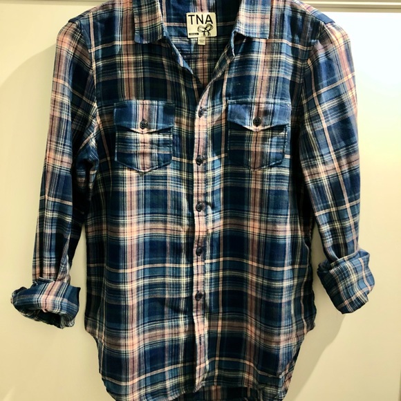 Aritzia TNA check shirt - Picture 1 of 5